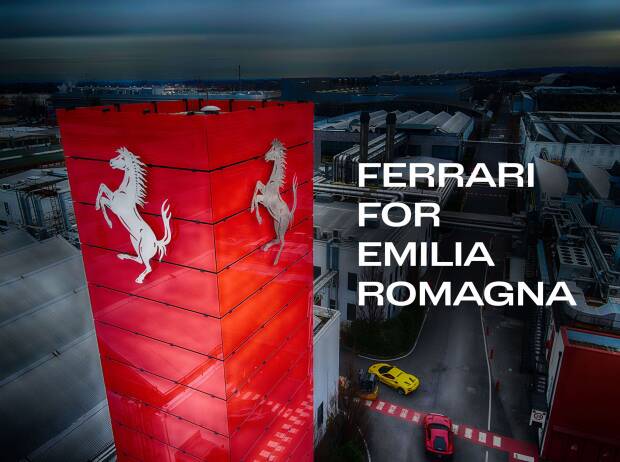 Ferrari spendet eine Million Euro für Emilia-Romagna Ferrari spendet eine Million Euro für Emilia-Romagna