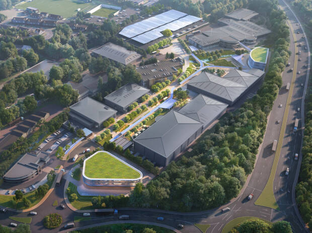 Foto zur News: "Echte Weltklasse": So wird der neue hochmoderne F1-Campus von Mercedes