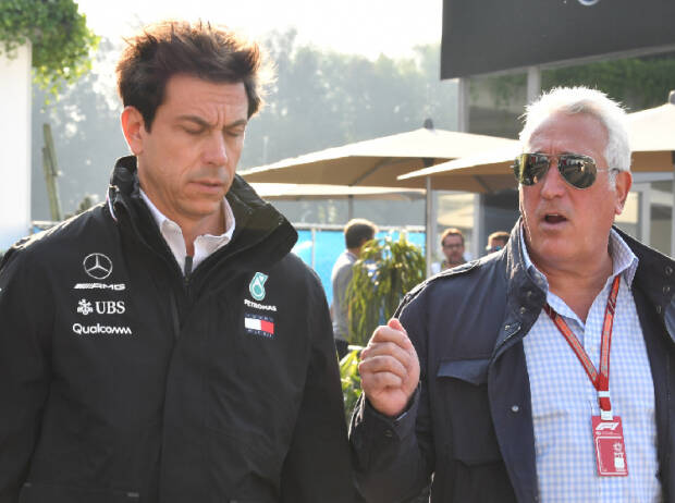 Toto Wolff, Lawrence Stroll Toto Wolff, Lawrence Stroll