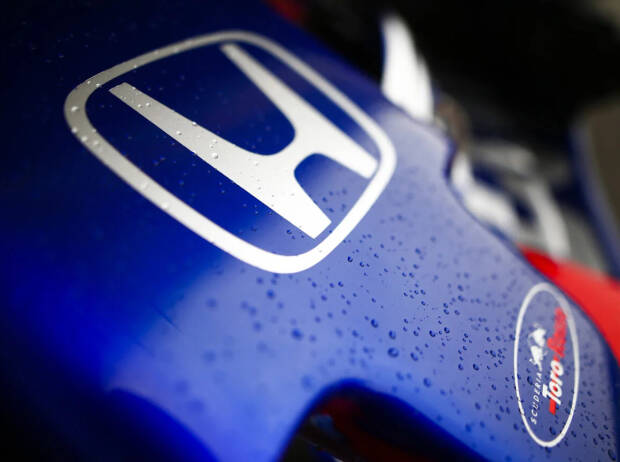 Honda-Logo auf einem Toro Rosso