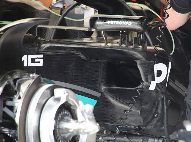 Foto zur News: Formel-1-Technik: So viel ist neu am Mercedes W14 in Monaco