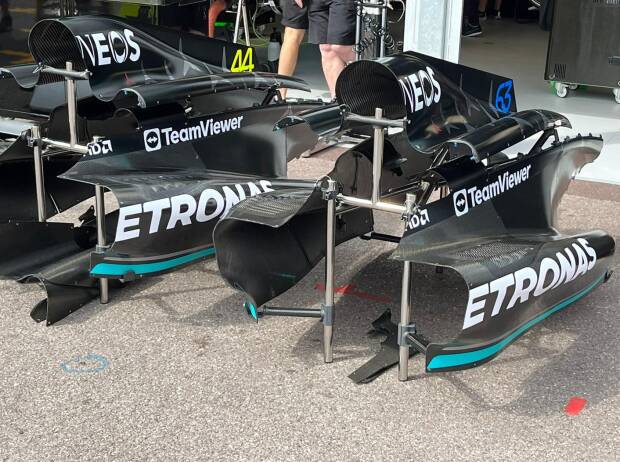 Foto zur News: Formel-1-Technik: So viel ist neu am Mercedes W14 in Monaco