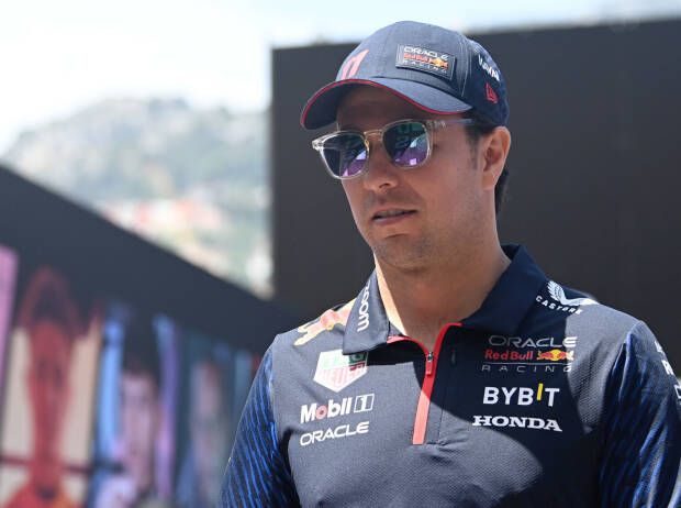 Sergio Perez (Red Bull) vor dem Formel-1-Rennen in Monaco 2023