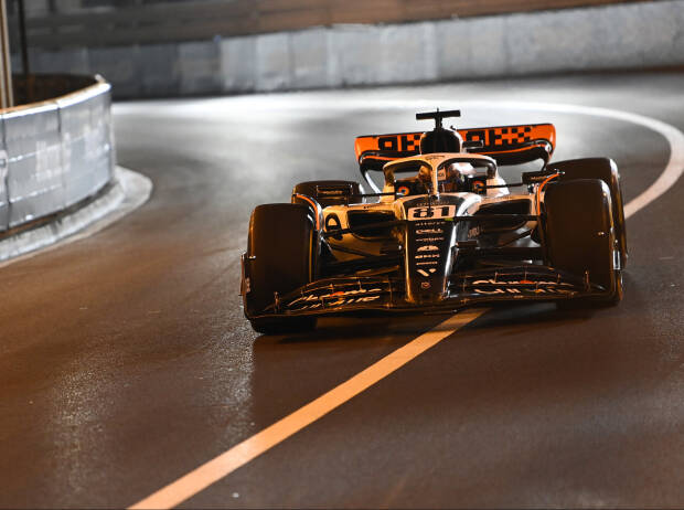 Oscar Piastri (McLaren MCL60) im Training zum Formel-1-Rennen in Monaco 2023