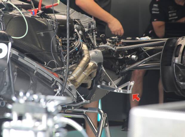 Foto zur News: Formel-1-Technik: Weitere Details zum Mercedes-Update in Monaco