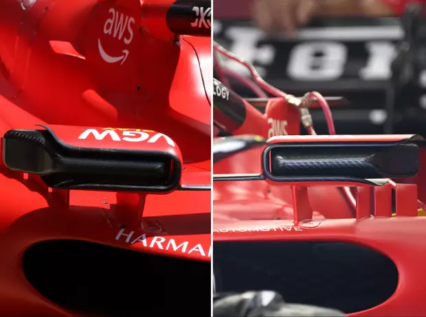 Foto zur News: F1-Technik: Ferrari-Seitenkästen nicht bloß eine Red-Bull-Kopie!