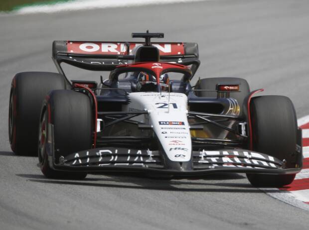 Nyck de Vries beim Training zum Formel-1-Rennen 2023 in Barcelona (Spanien)