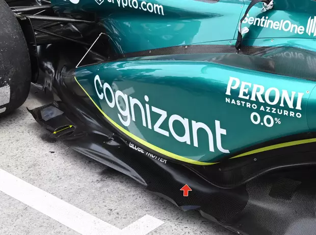 Foto zur News: Formel-1-Technik: Wie Aston Martin sich mit seinem Kanada-Upgrade zurückhielt