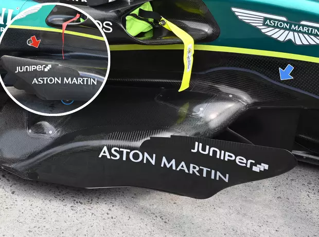 Foto zur News: Formel-1-Technik: Wie Aston Martin sich mit seinem Kanada-Upgrade zurückhielt