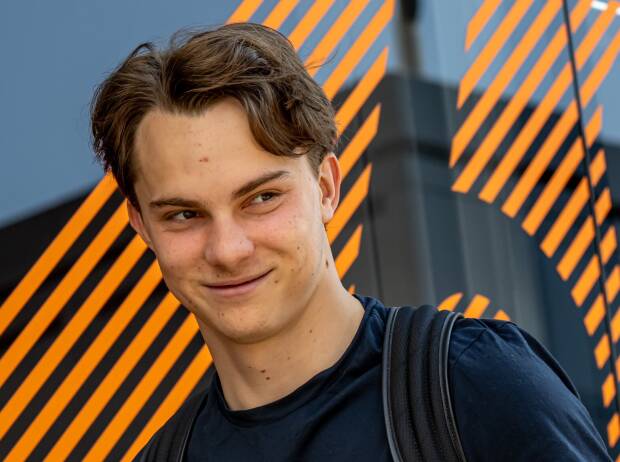 McLaren-Fahrer Oscar Piastri in der Formel-1-Saison 2023