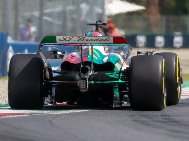 Valtteri Bottas (Alfa Romeo) beim Formel-1-Rennen in Italien 2023