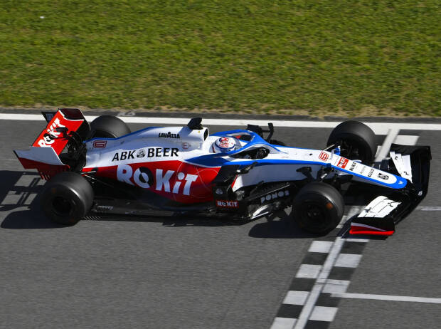 Nicholas Latifi (Williams) bei Formel-1-Testfahrten in Barcelona 2020