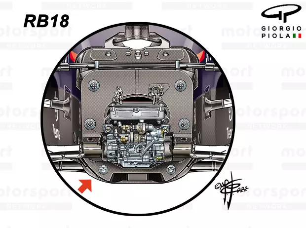 Foto zur News: Formel-1-Technik: Das kleine Chassisdetail, das Red Bull ausmacht