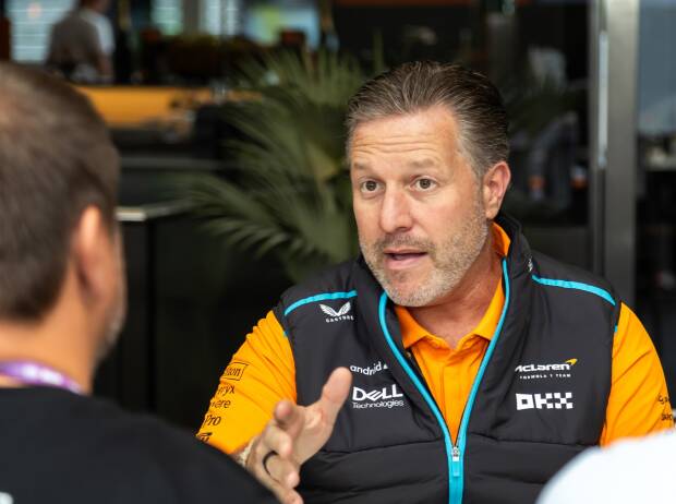 Zak Brown im Gespräch mit Christian Nimmervoll und Kevin Scheuren