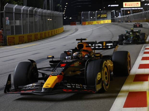 Max Verstappen im Singapur-Grand-Prix 2023: Am Ende wurde es Platz fünf Max Verstappen im Singapur-Grand-Prix 2023: Am Ende wurde es Platz fünf