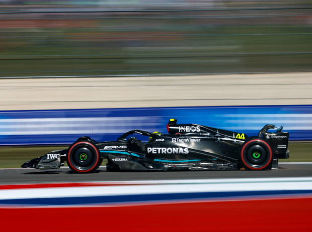 Foto zur News: Mercedes-Upgrade funktioniert! Hamilton "spürt die Verbesserungen" erstmals