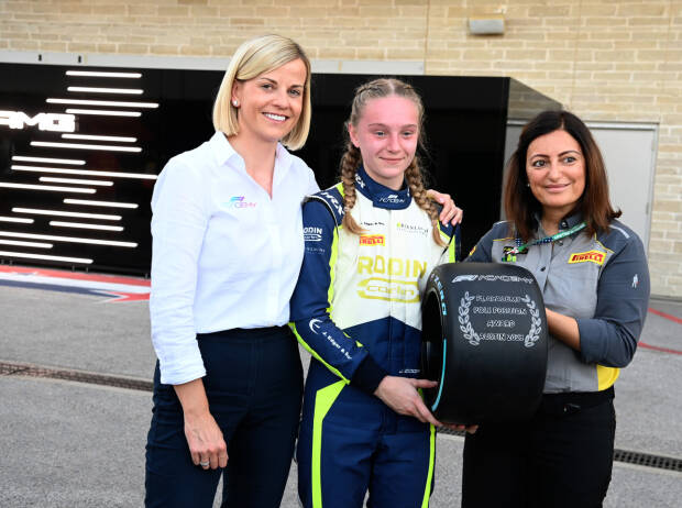 Susie Wolff, Jessica Edgar, Marta Gasparin