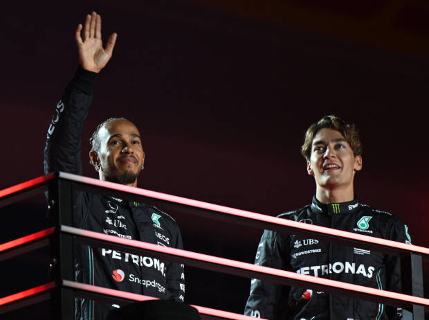 Lewis Hamilton, George Russell Lewis Hamilton, George Russell