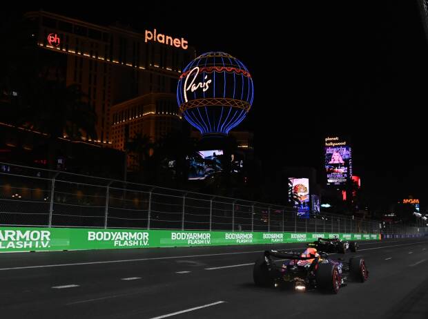 Sergio Perez im Formel-1-Training 2023 in Las Vegas