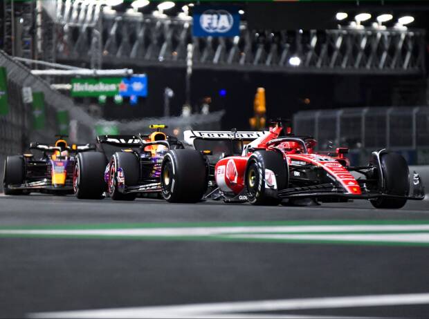 Charles Leclerc beim Formel-1-Rennen in Las Vegas 2023 Charles Leclerc beim Formel-1-Rennen in Las Vegas 2023