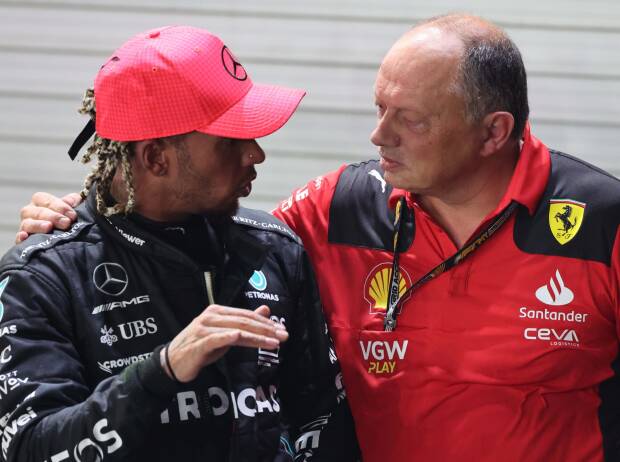 Foto zur News: Hamilton zu Ferrari: Vasseur hatte es "schon sehr lange im Hinterkopf"