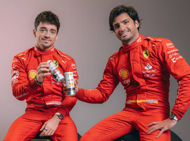 Charles Leclerc und Carlos Sainz (Ferrari)