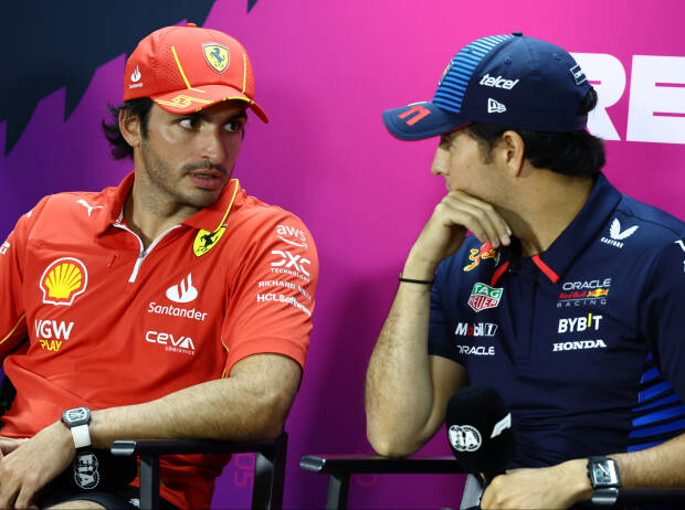 Foto zur News: Duell gegen Perez: Hatte Carlos Sainz im Ferrari eine realistische Chance?