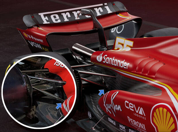 Foto zur News: Formel-1-Technik: Warum sich Ferrari gegen den Aufhängungstrend stellt
