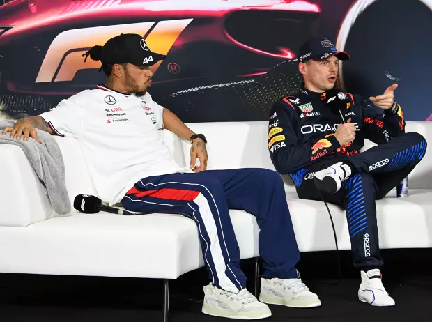 Foto zur News: Hamilton Zweiter - aber von Verstappen in langsamen Kurven "gekillt"