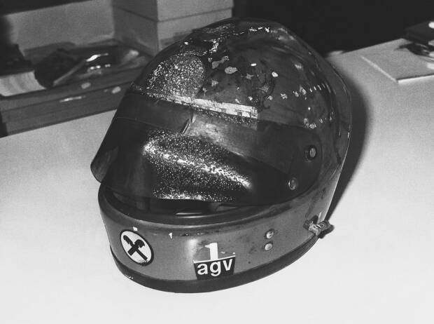 Foto zur News: Lauda-Helm vom Feuerunfall 1976 wird in Miami versteigert