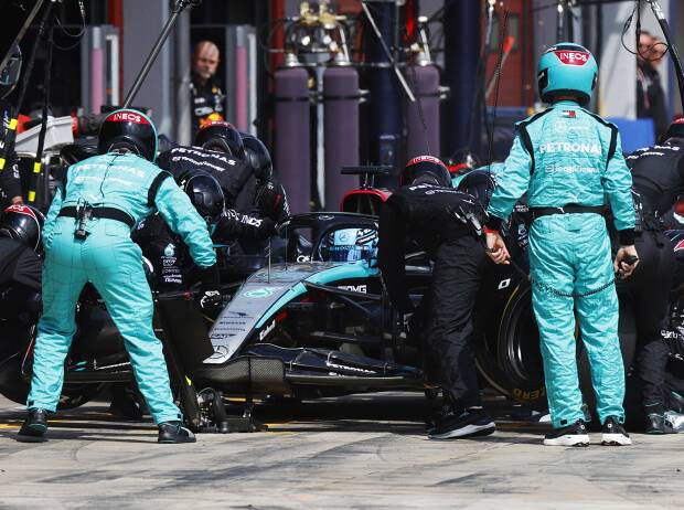 Foto zur News: Mercedes: Imola-Bilanz trotz Update "extrem unerfreulich"