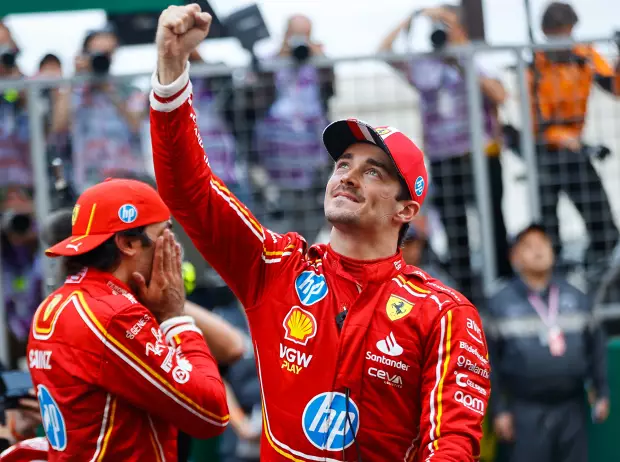 Foto zur News: Wer letzte Nacht am besten geschlafen hat: Charles Leclerc