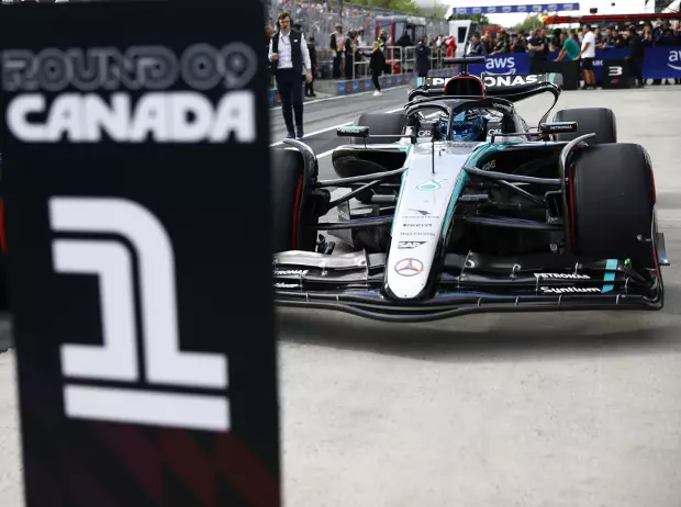 Foto zur News: Mercedes-Pole für Russell keine Überraschung: Wolff warnt vor Schwalbe