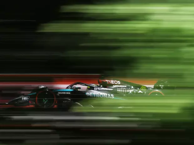 Foto zur News: Hamilton-Einbruch verwundert Mercedes: "Lewis schien die Oberhand zu haben"