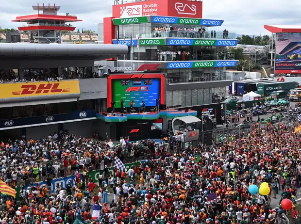 Foto zur News: Vor-Ort-Zuschauer Formel 1 2024: Leichtes Plus für Barcelona