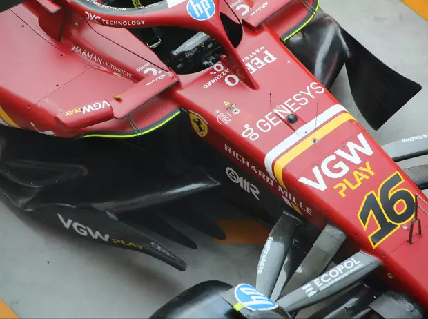 Foto zur News: Ferrari erneut mit neuem Unterboden: Bouncing endlich behoben?