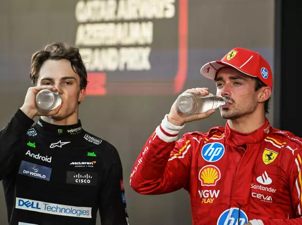 Foto zur News: Paralleldrift inklusive: Piastris Mega-Manöver & Leclercs "Fehleinschätzung"
