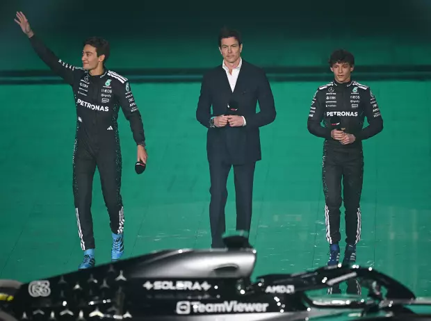 Foto zur News: Toto Wolff: Leute vergessen manchmal, wie gut Russell ist