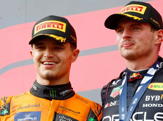 Foto zur News: Brundle: "Straßenkämpfer" Verstappen kann zum Problem für Norris werden