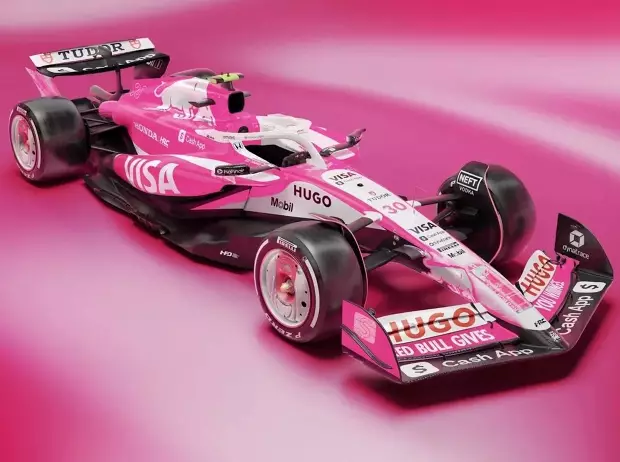 Foto zur News: Sommer, Sonne, Speed: Racing Bulls zelebriert Miami im Magenta-Look