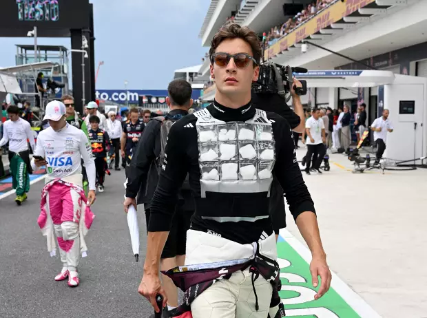Foto zur News: Russell mit dem Glück des Tüchtigen: So gelang der Podiums-Coup in Miami
