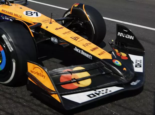 Foto zur News: McLaren greift neuen Frontflügel-Regeln vor: Erster Test schon in Imola