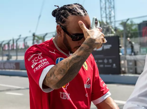 Foto zur News: Hamilton: Angebliche Spannungen mit Renningenieur Adami sind "Bullshit"