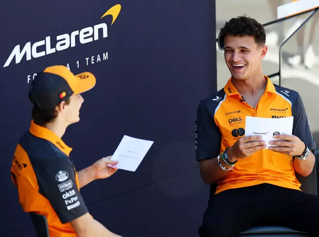 Foto zur News: "Frech" oder "Zufall"? Windschatten sorgt bei McLaren für Zündstoff