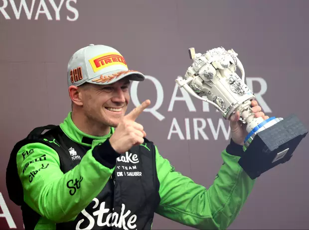 Foto zur News: "Fast surreal": Hülkenbergs Podiums-Premiere "einfach überwältigend"