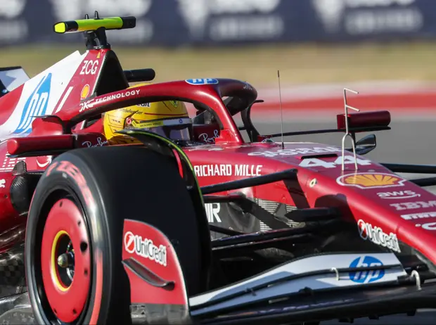 Foto zur News: Leclerc im Ferrari in Austin auf Startplatz drei: Wie ging das denn?