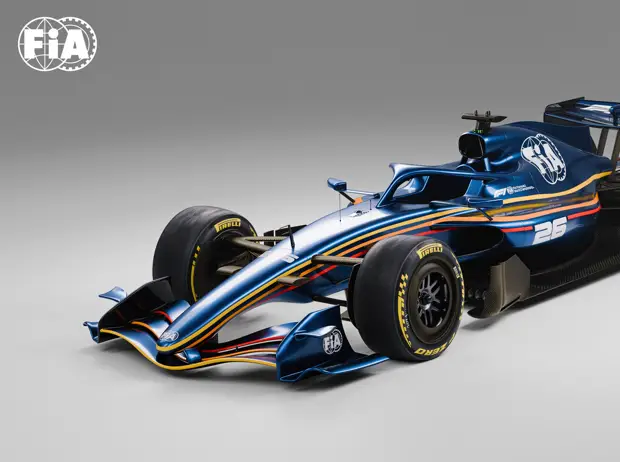 Foto zur News: FIA und Formel 1 liefern weiteren Vorgeschmack der neuen Autos ab 2026