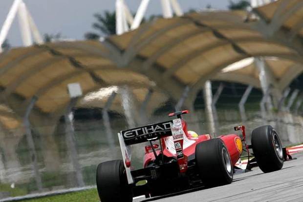 Foto zur News: Ferrari unbesorgt: "Das Auto liegt gut"