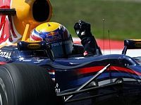 Foto zur News: Webber: "Nummer zwei" siegt in Silverstone!