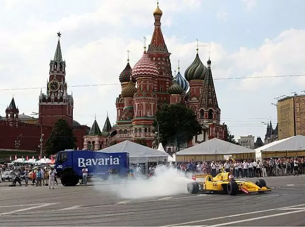 Foto zur News: Moskau: Gestern Demo, morgen Grand Prix!